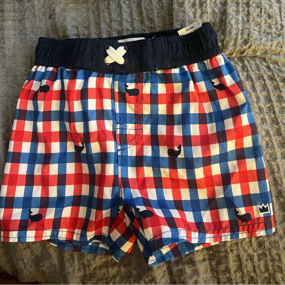 Crown & Ivy toddler swim trunks